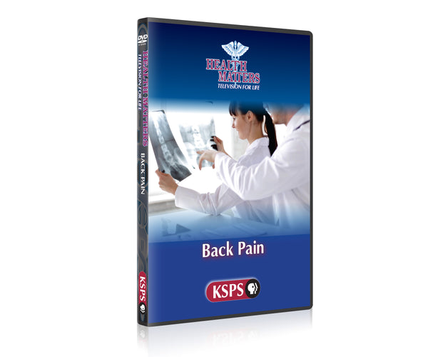 Health Matters: Back Pain DVD #1507